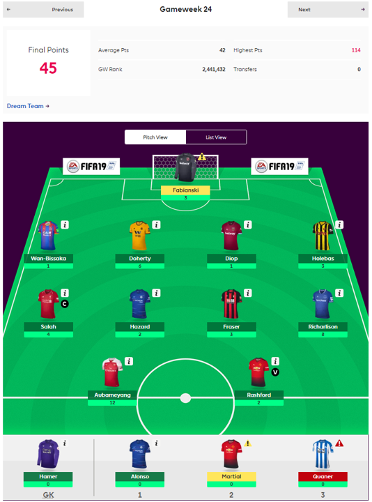 What is a double gameweek in FPL?