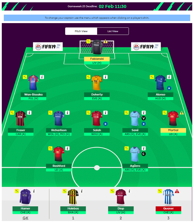 What is a double gameweek in FPL?