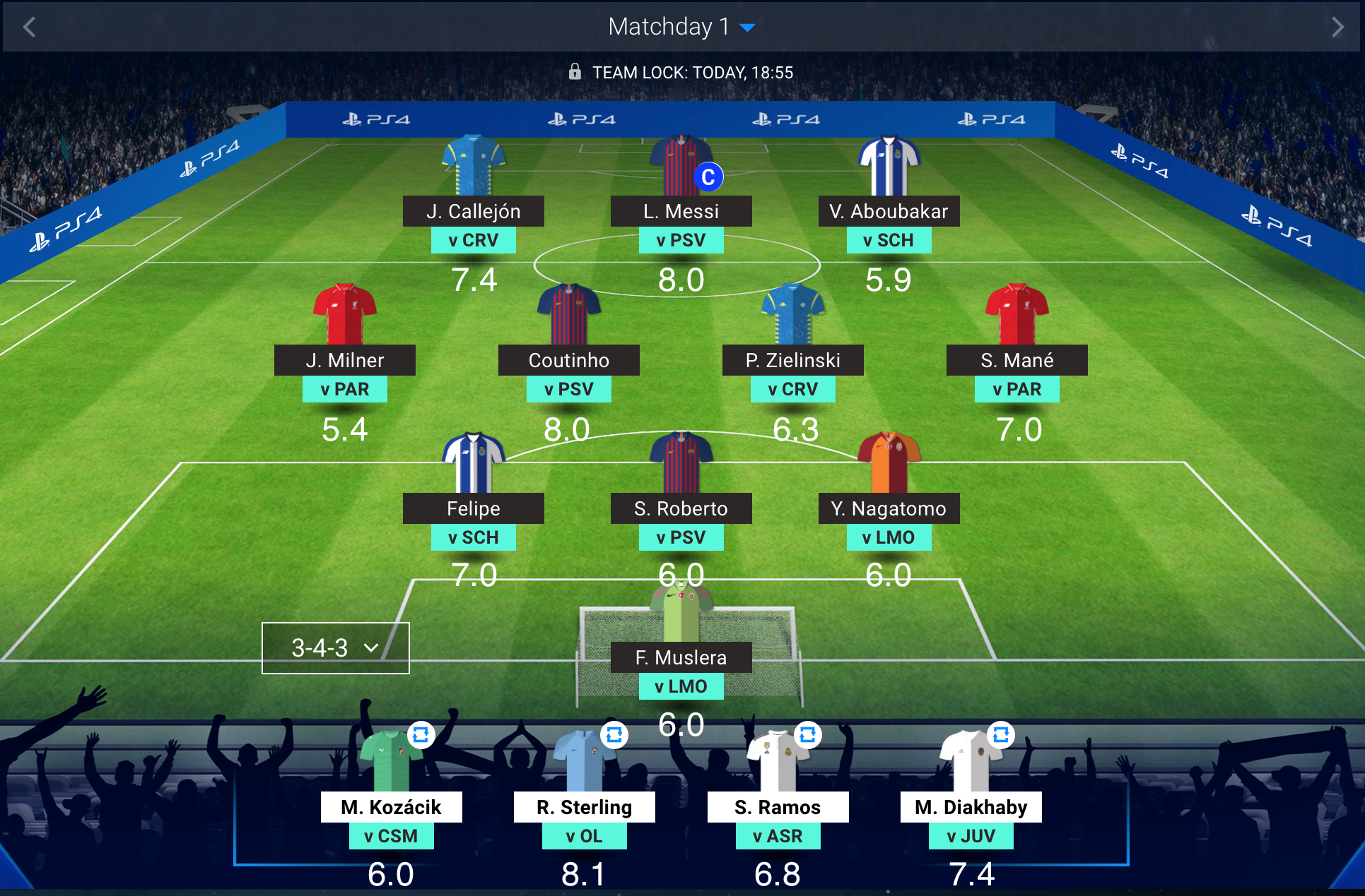 UEFA Champions League Fantasy Football 