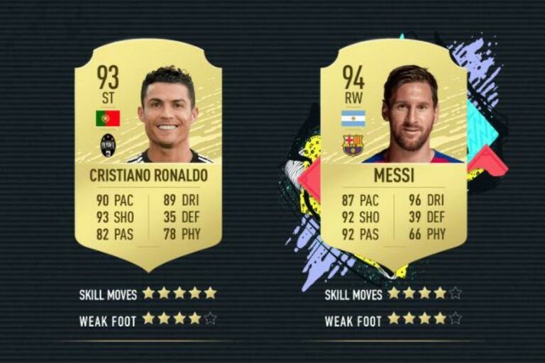 Fifa 20 Messi Rated Higher Than Ronaldo The Stats Zone