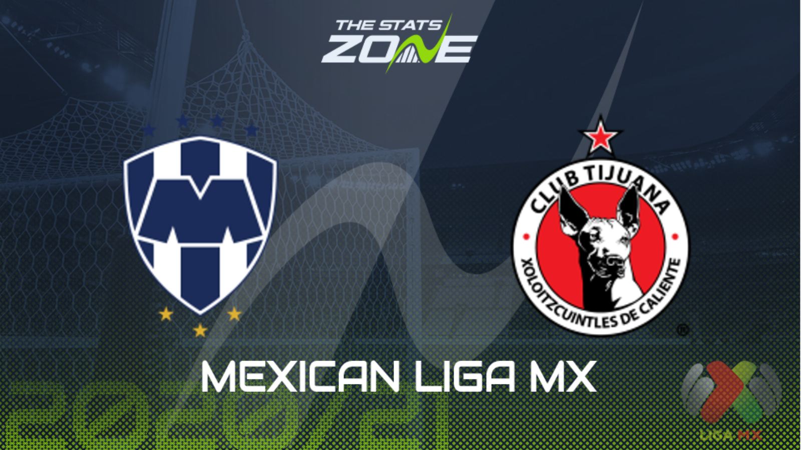 2020 21 Mexican Liga Mx Monterrey Vs Tijuana Preview Prediction The Stats Zone