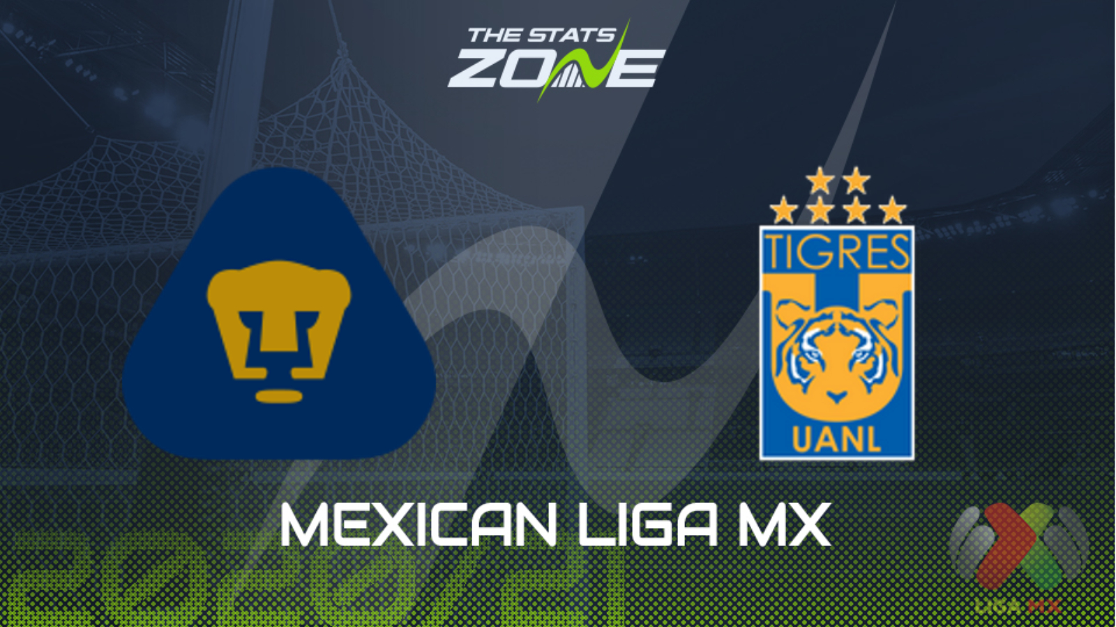 2020-21 Mexican Liga – Pumas UNAM vs Tigres UANL Preview & Prediction - The Stats Zone