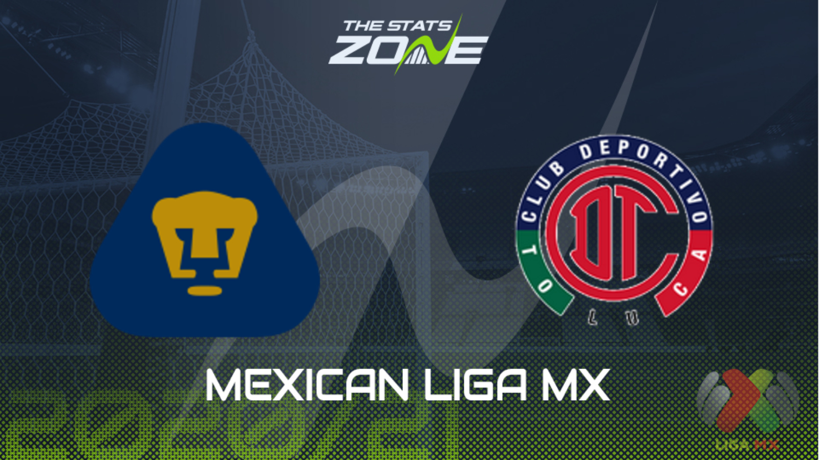 2020-21 Mexican Liga MX - Pumas UNAM vs Toluca Preview ...