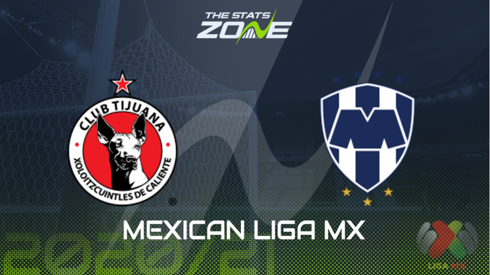 2020 21 Mexican Liga Mx Tijuana Vs Monterrey Preview Prediction The Stats Zone