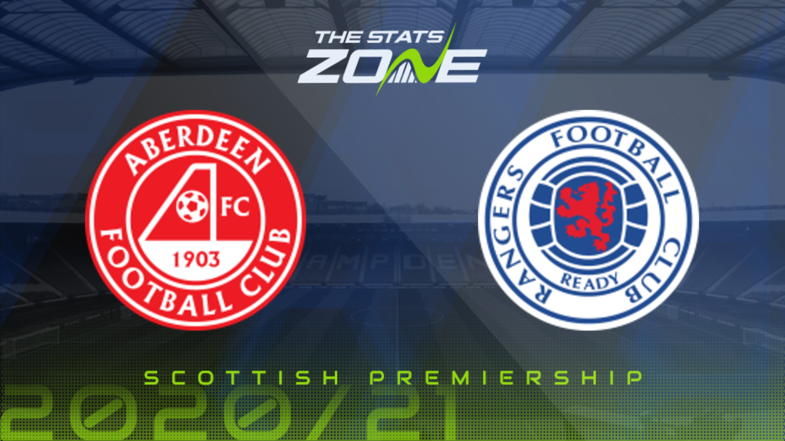 2020 21 Scottish Premiership Aberdeen Vs Rangers Preview Prediction The Stats Zone