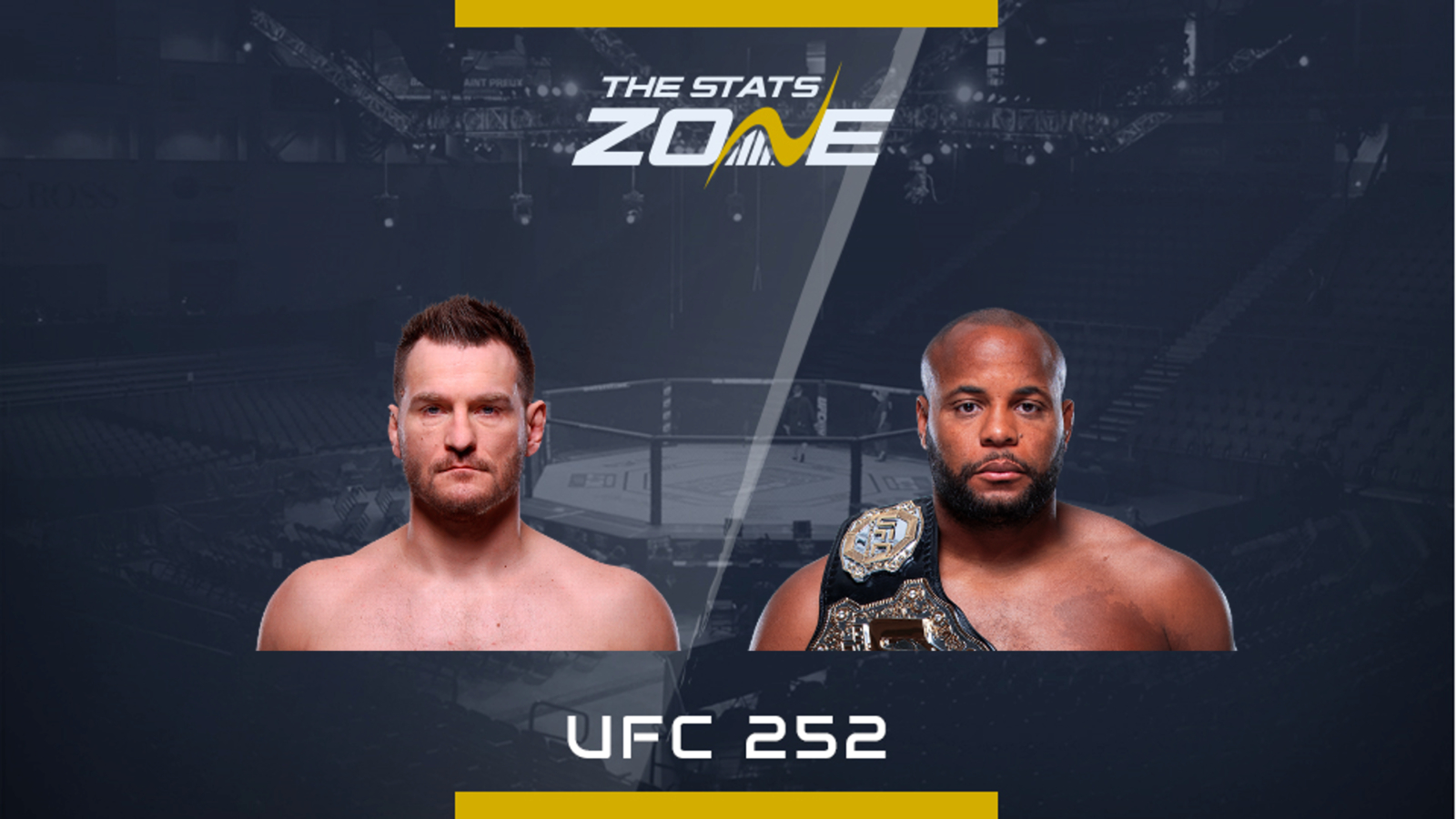 Mma Preview Stipe Miocic Vs Daniel Cormier 3 At Ufc 252 The Stats Zone