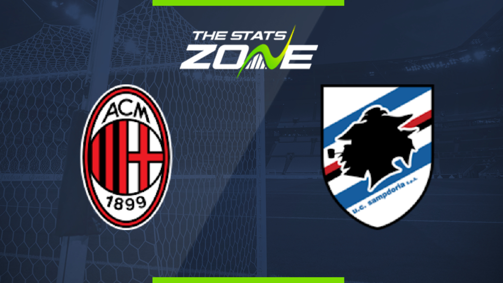 2019 20 Serie A Ac Milan Vs Sampdoria Preview Prediction The Stats Zone