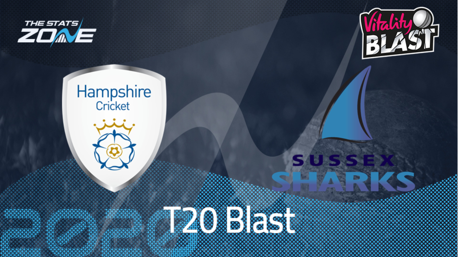 Vitality t20 Blast 2020 – Hampshire vs Sussex Sharks Preview & Prediction