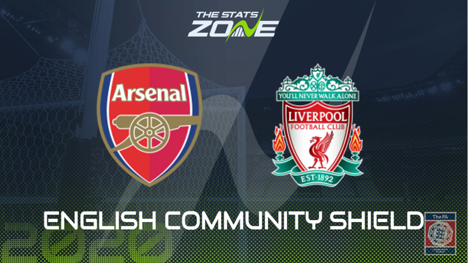 2020 Fa Community Shield Arsenal Vs Liverpool Preview Prediction The Stats Zone