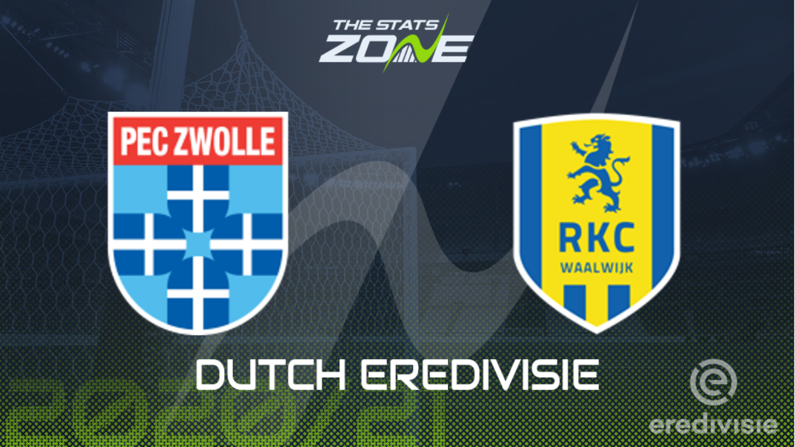2020 21 Eredivisie Pec Zwolle Vs Rkc Waalwijk Preview Prediction The Stats Zone