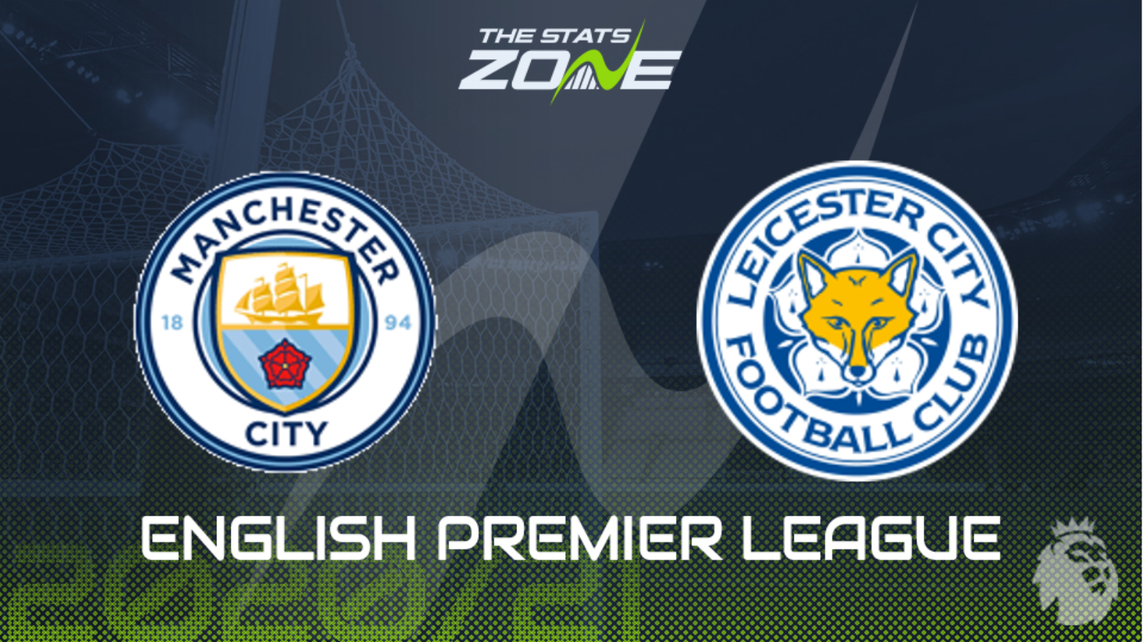 2020 21 Premier League Man City Vs Leicester Preview Prediction The Stats Zone