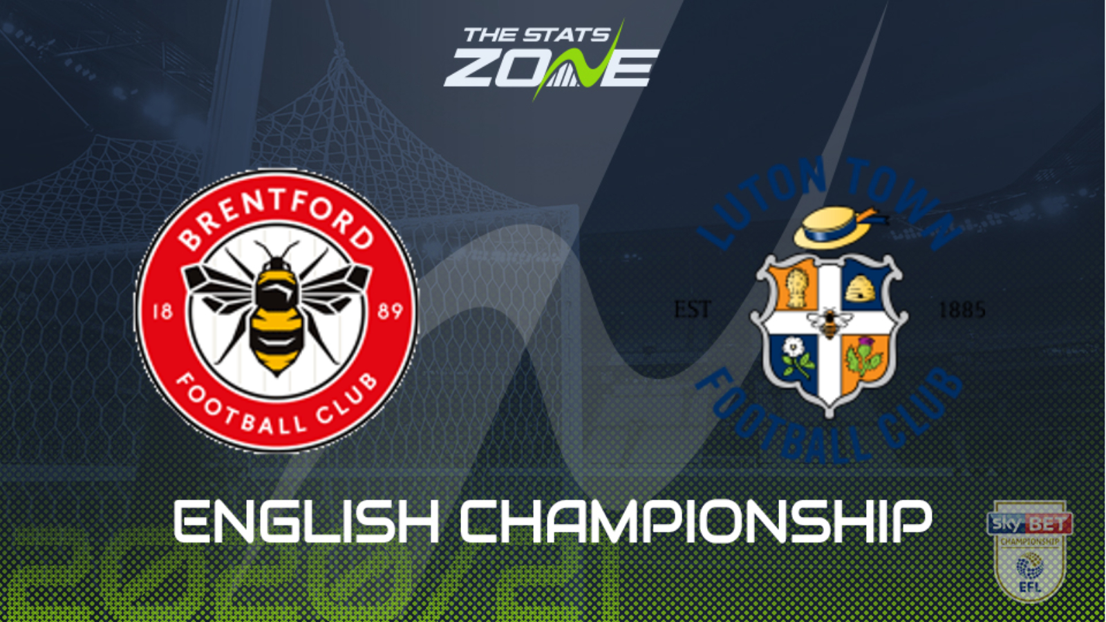 2020-21 Championship – Brentford vs Luton Preview & Prediction