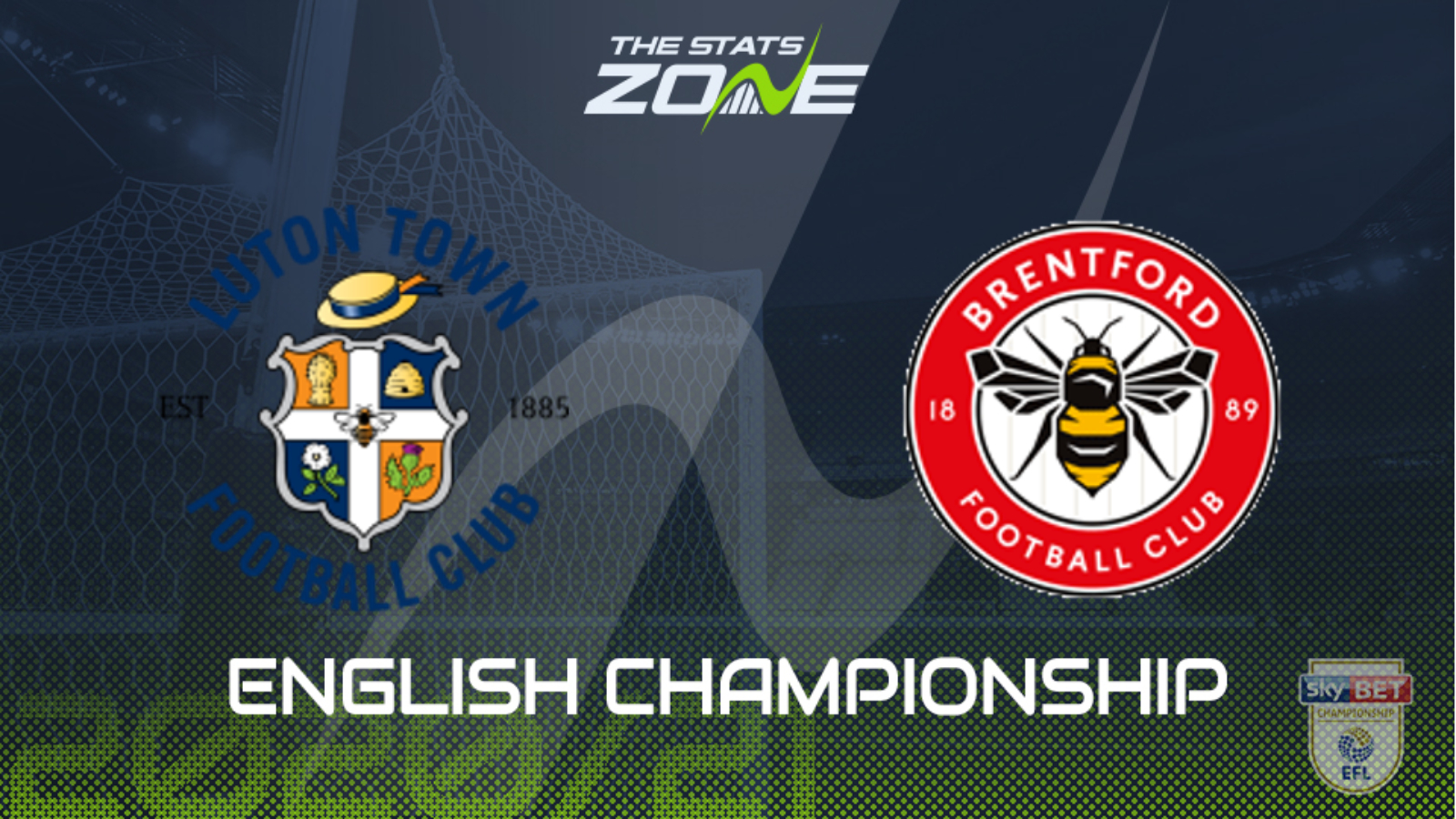 2020-21 Championship – Luton vs Brentford Preview & Prediction