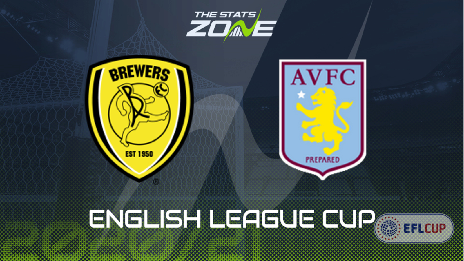 21 Carabao Cup Burton Albion Vs Aston Villa Preview Prediction The Stats Zone