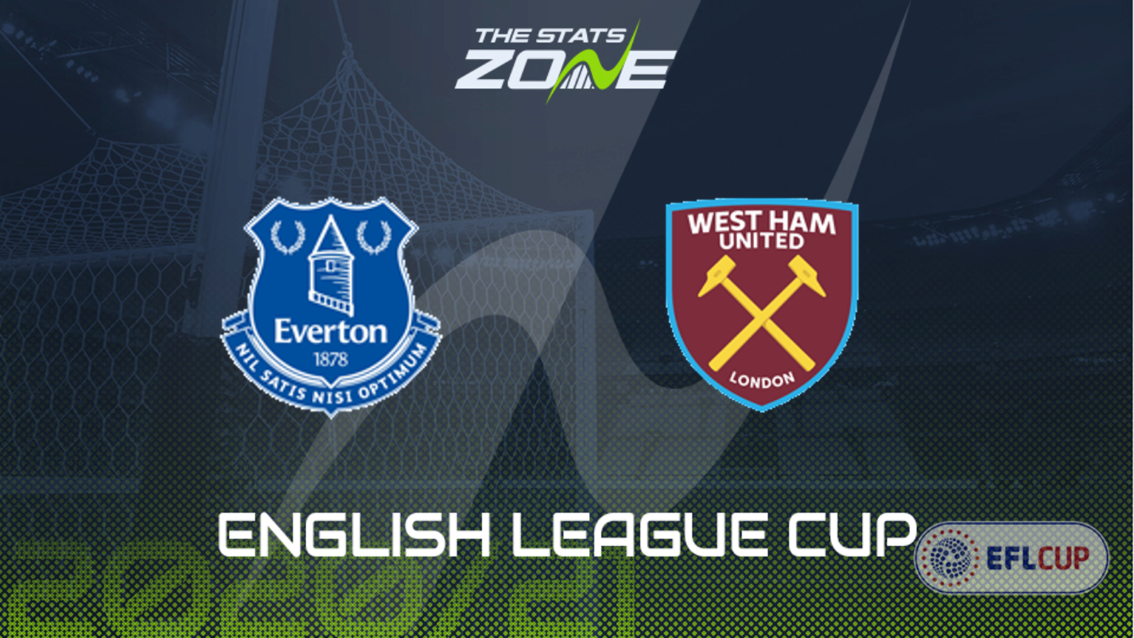 2020 21 Carabao Cup Everton Vs West Ham Preview Prediction The Stats Zone