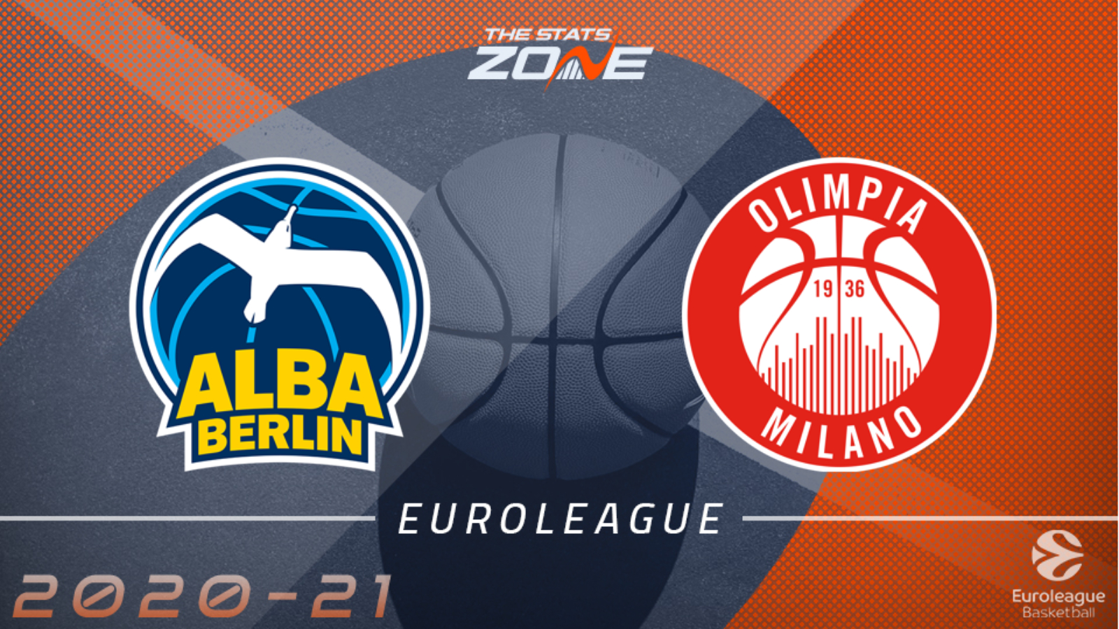 2020-21 EuroLeague – ALBA Berlin vs A|X Armani Exchange Milan Preview &  Pick - The Stats Zone