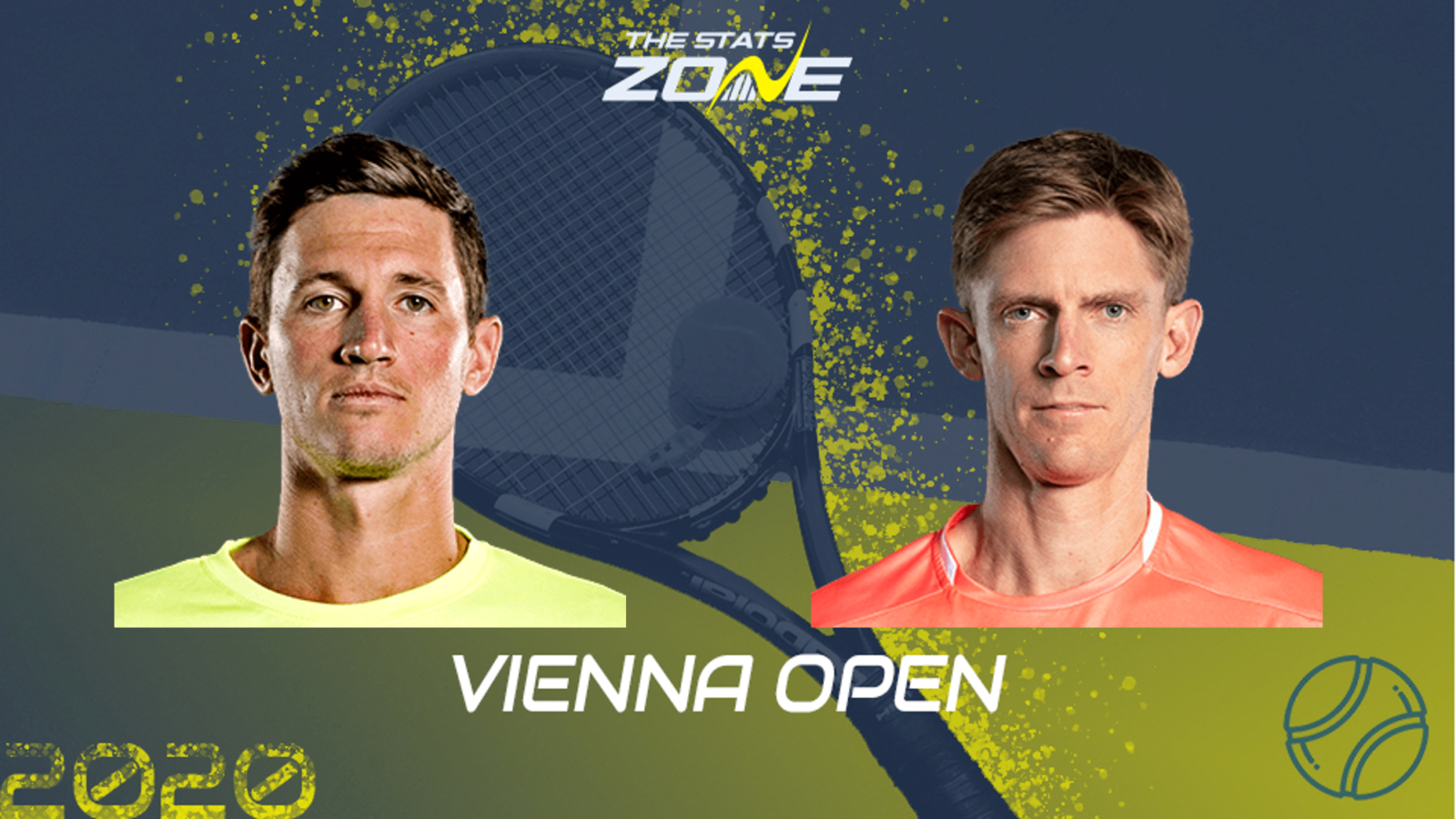 2020 Vienna Open First Round Dennis Novak Vs Kevin Anderson Preview Prediction The Stats Zone