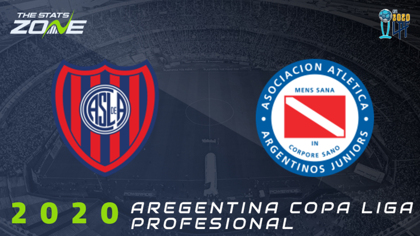 2020 Argentine Copa Liga Profesional - San Lorenzo vs ...