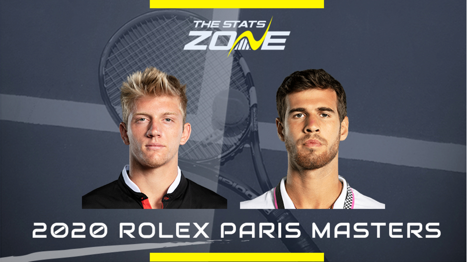 2020 Paris Masters First Round - Alejandro Davidovich ...