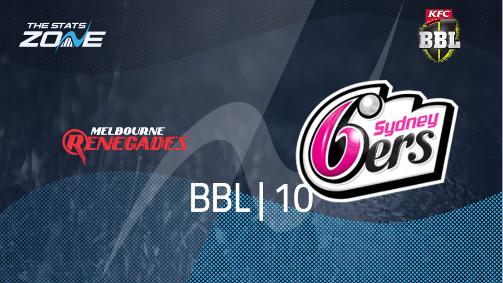 2020-21 Big Bash League – Melbourne Renegades vs Sydney Sixers Preview & Prediction