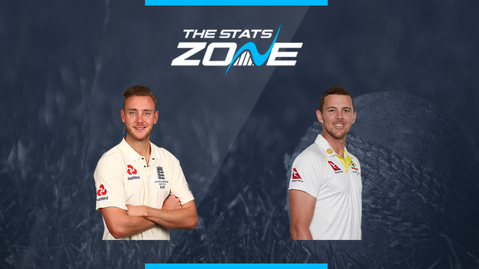 Ashes 4th Test - head-to-head comparisons: Stuart Broad vs Josh Hazelwood