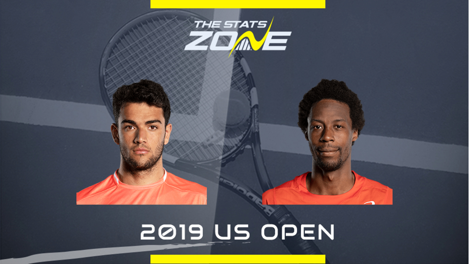 Chromatic Facet soil 2019 US Open – Matteo Berrettini vs Gael Monfils Preview & Prediction - The  Stats Zone