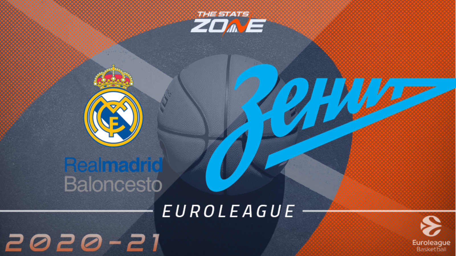 2020-21 EuroLeague - Real Madrid vs Zenit St Petersburg ...