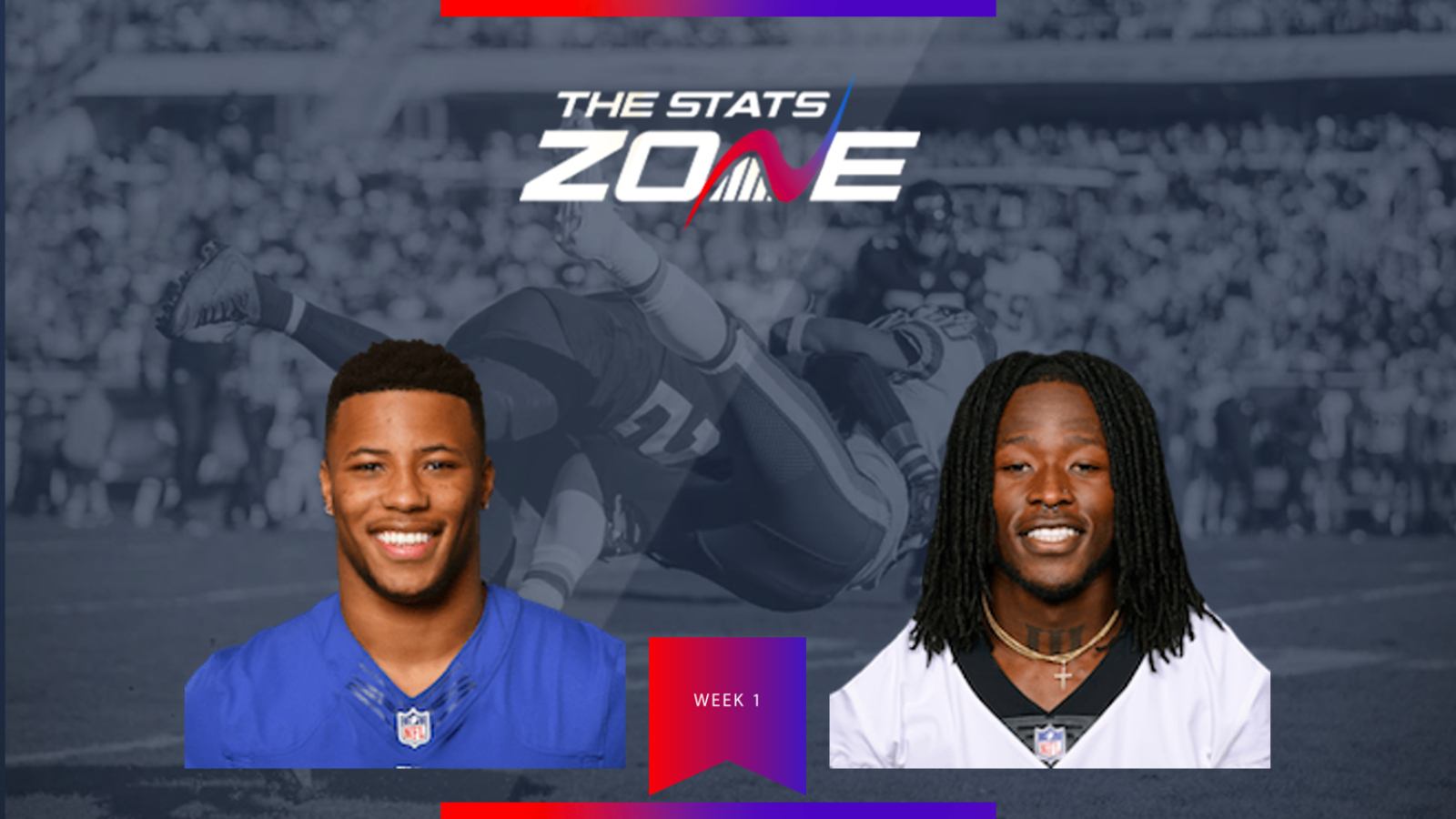 NFL Fantasy Week 1 – head-to-head comparisons: Saquon Barkley vs Alvin Kamara