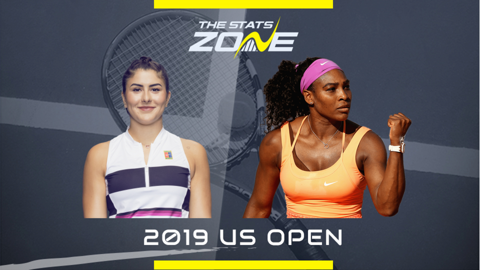 2019 Us Open Women S Final Bianca Andreescu Vs Serena Williams Preview Prediction The Stats Zone