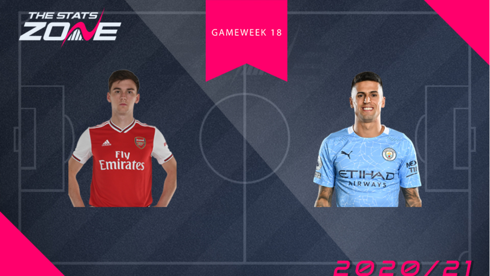 FPL Gameweek 18 – head-to-head comparisons: Kieran Tierney vs Joao Cancelo