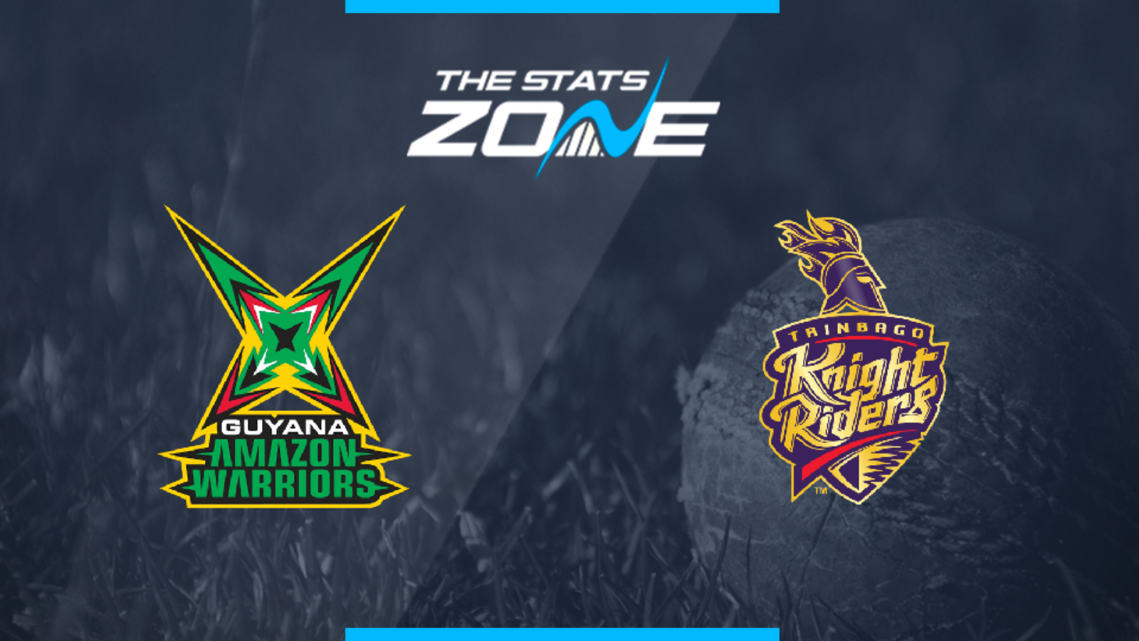 Caribbean Premier League 2019 – Guyana Amazon Warriors vs Trinbago Knight Riders Preview & Prediction