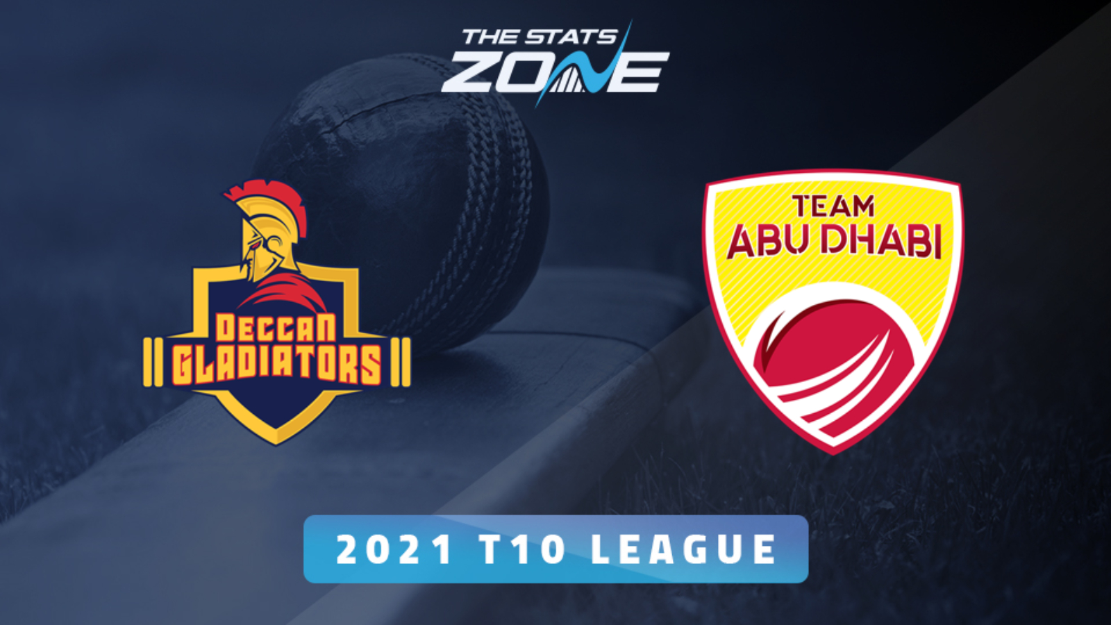 2021 T10 League – Deccan Gladiators vs Team Abu Dhabi Preview & Prediction