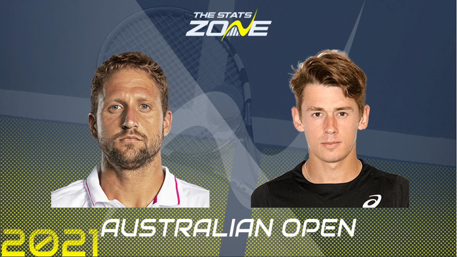 2021 Australian Open First Round Tennys Sandgren vs Alex de