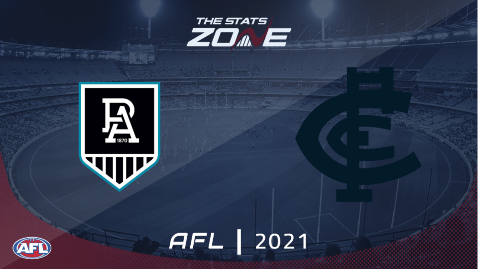 2021 AFL – Port Adelaide vs Carlton Preview & Prediction