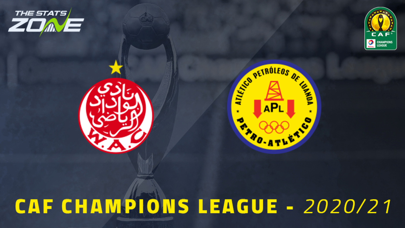 2020 21 Caf Champions League Wydad Casablanca Vs Petro De Luanda Preview Prediction The Stats Zone