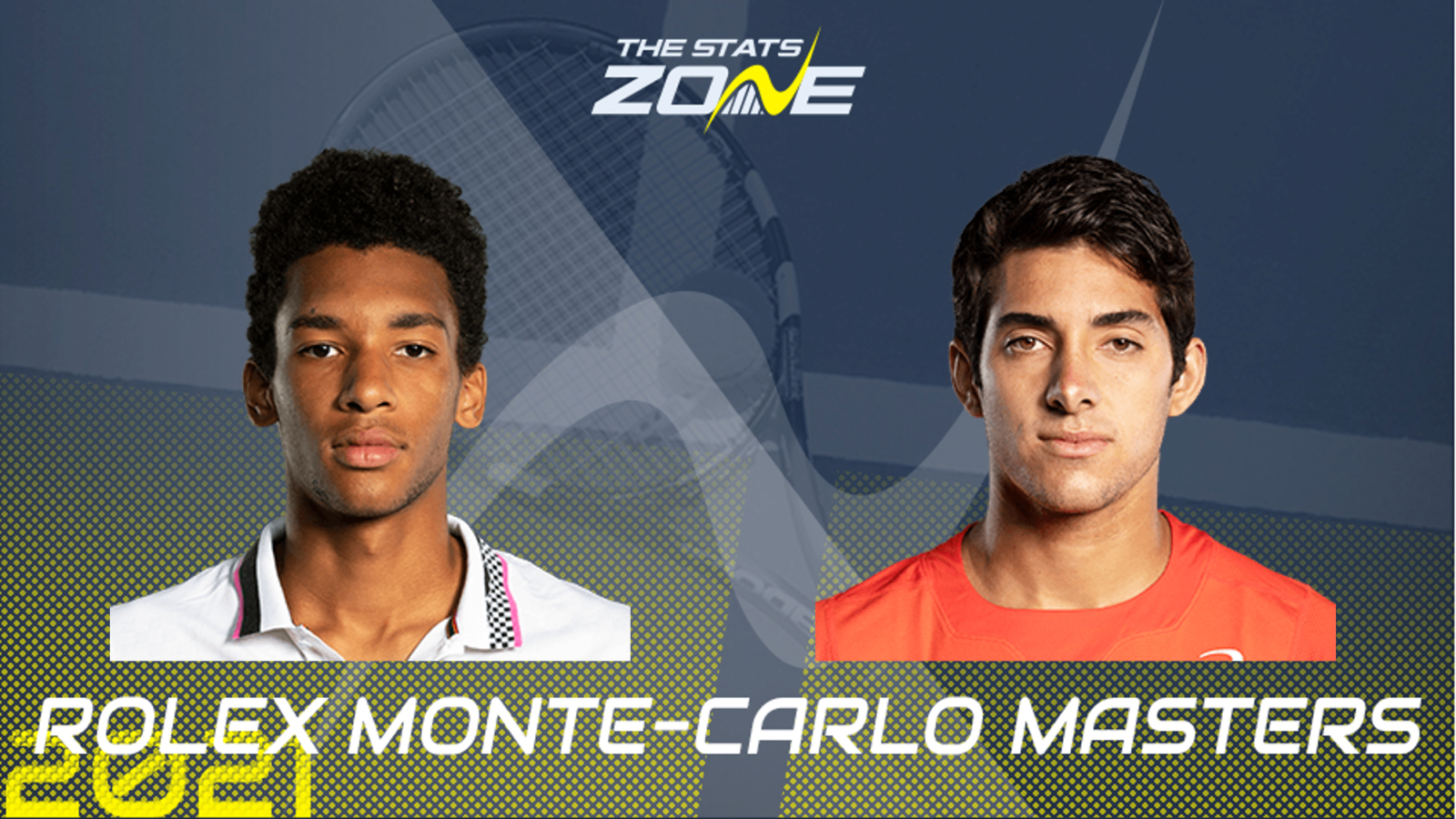 2021 Monte Carlo Masters First Round Felix Auger Aliassime Vs Cristian Garin Preview Prediction The Stats Zone