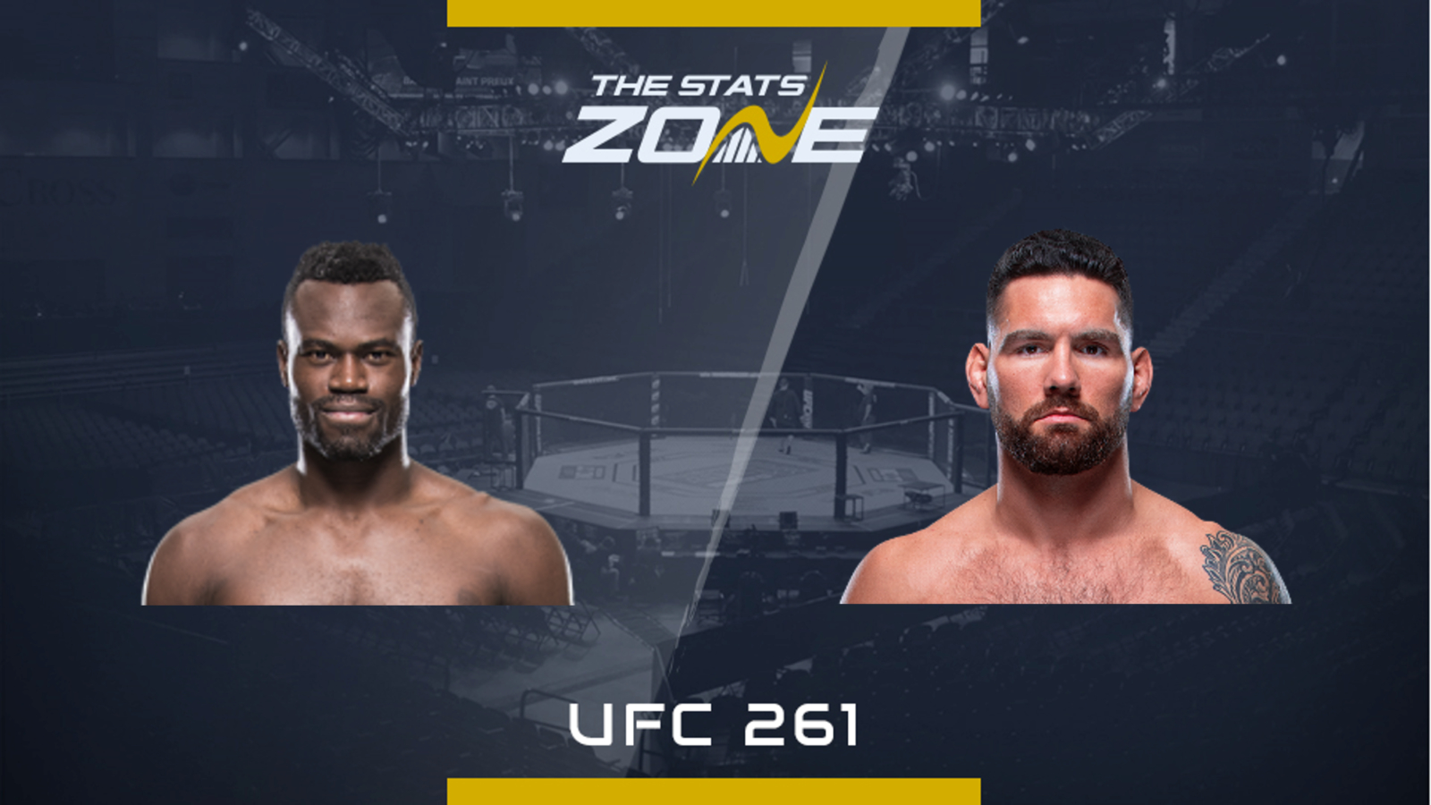 Mma Preview Uriah Hall Vs Chris Weidman At Ufc 261 The Stats Zone