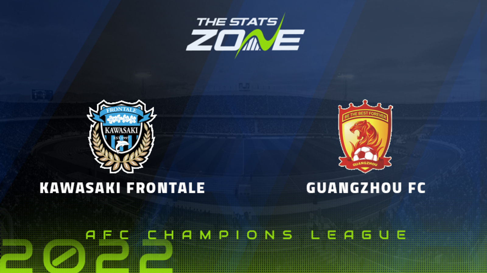 Kawasaki Frontale Vs Guangzhou Fc Group Stage Preview Prediction 22 Afc Champions League The Stats Zone