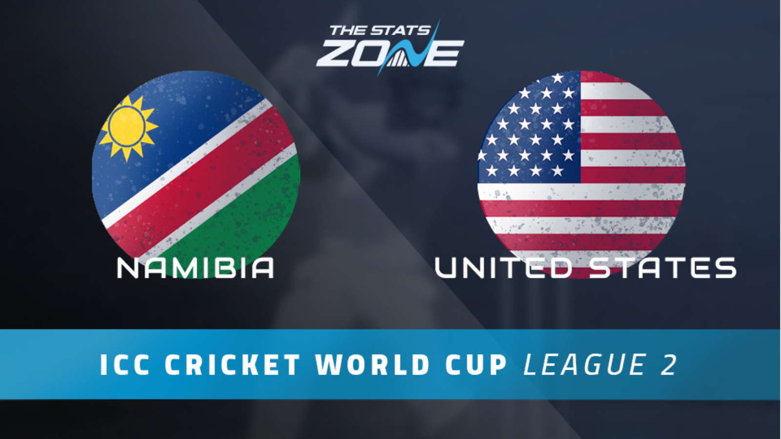 Namibia vs United States – 2023 Cricket World Cup Qualification – Preview & Prediction | ICC Cricket World Cup League 2