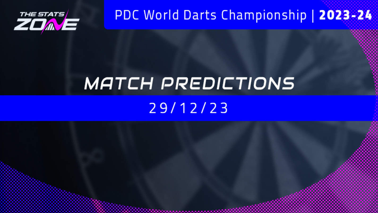 2023-24 PDC World Darts Championship Predictions – 29/12/23