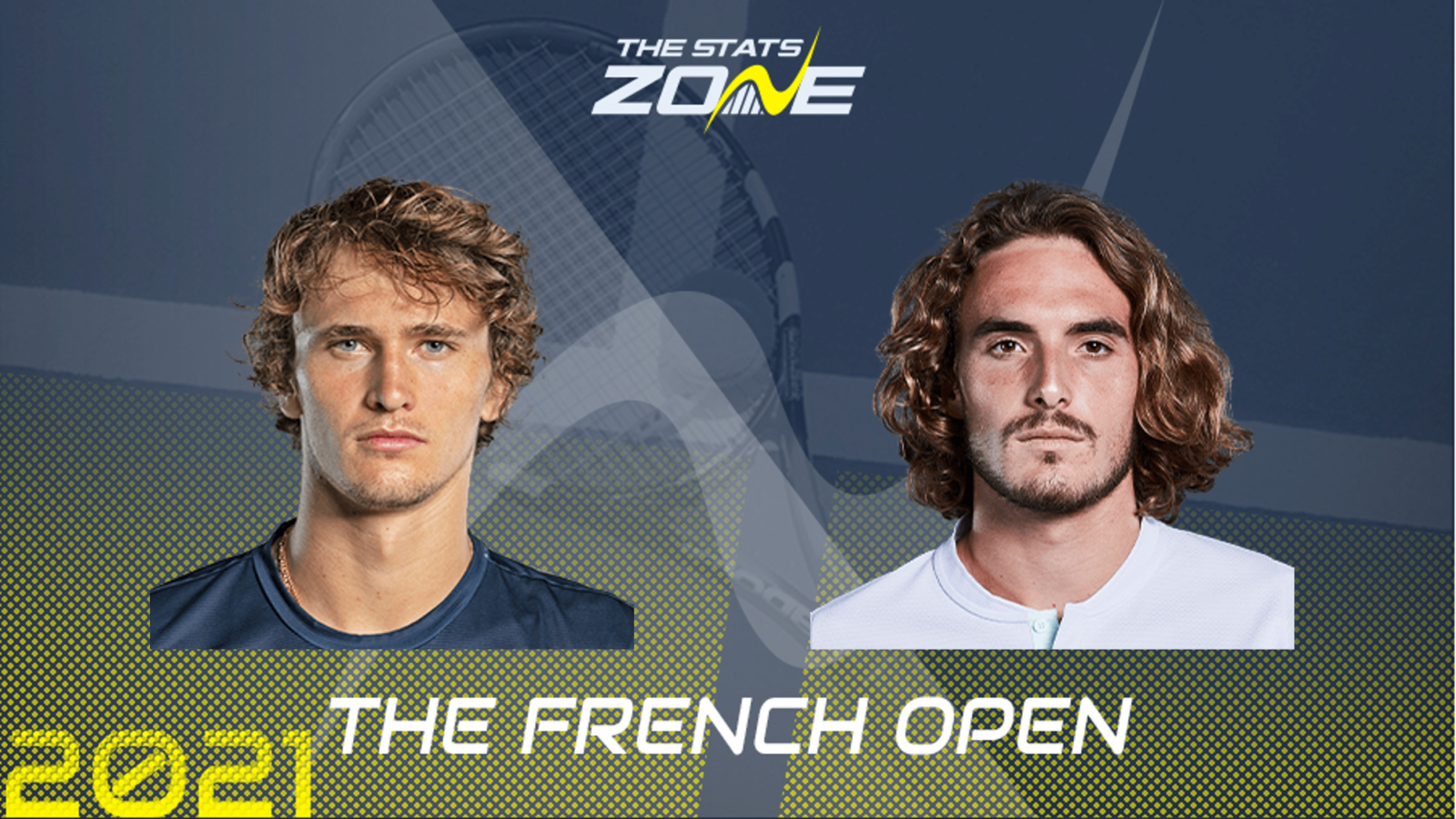 2021 French Open Semi Final Alexander Zverev Vs Stefanos Tsitsipas Preview Prediction The Stats Zone