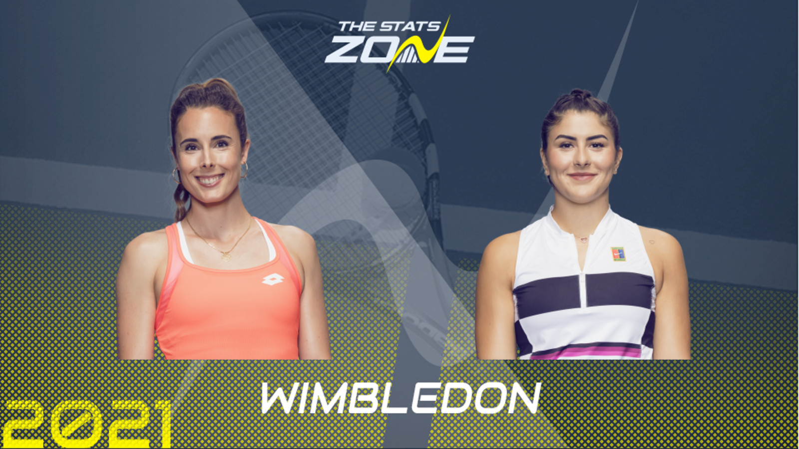 2021 Wimbledon Championships First Round Alize vs Bianca