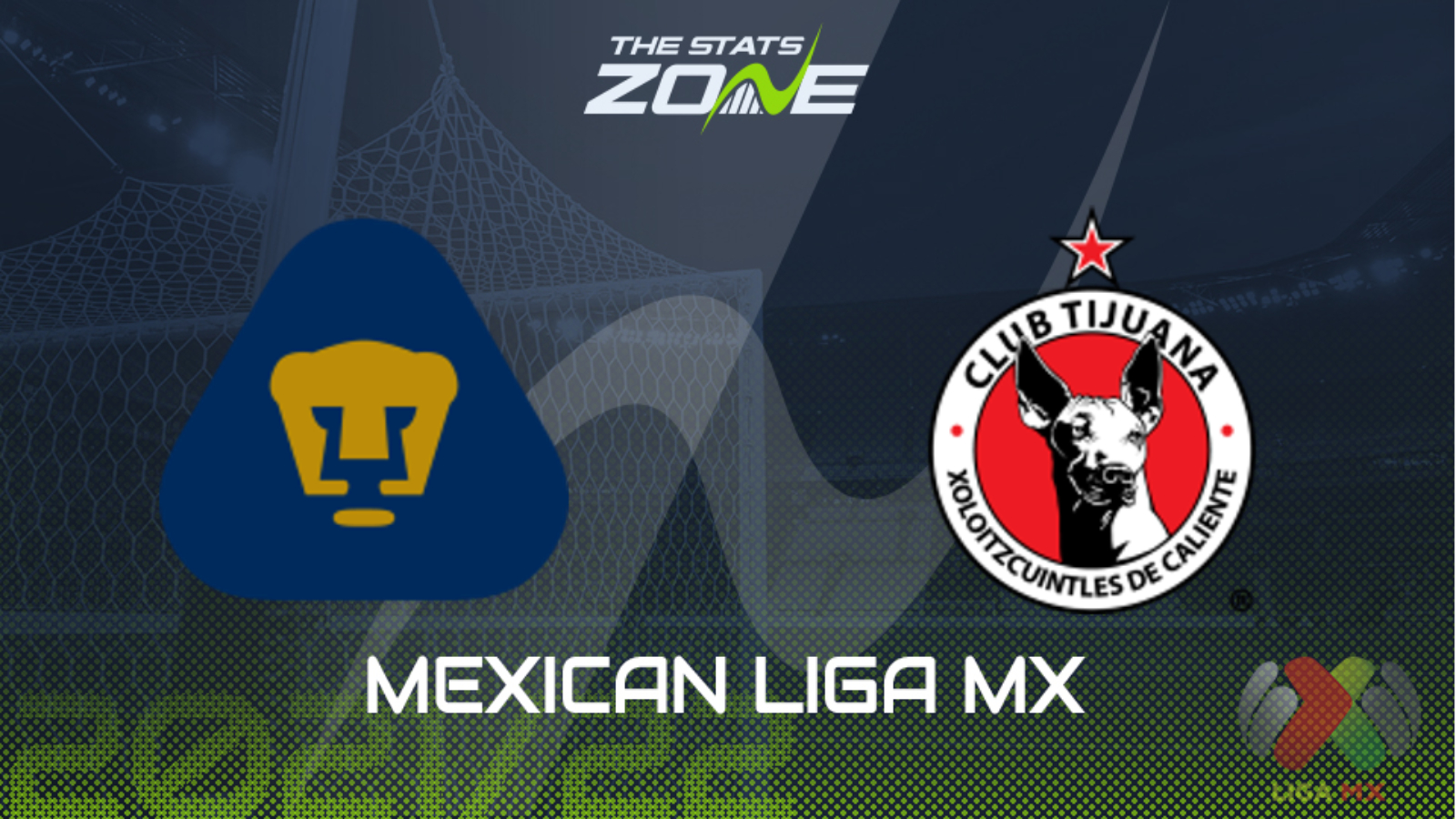 Pumas UNAM vs Tijuana Preview & Prediction The Stats Zone
