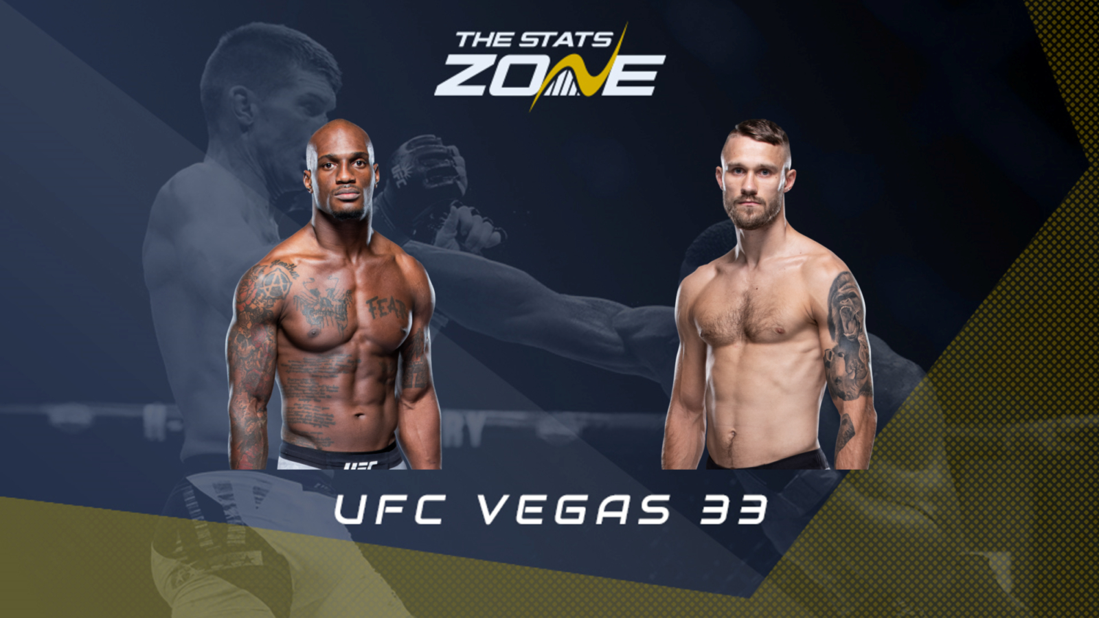 MMA Preview – Jared Gooden vs Niklas Stolze at UFC Vegas 33