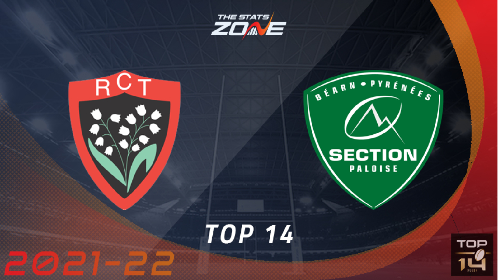 21 22 Top 14 Toulon Vs Pau Preview Prediction The Stats Zone