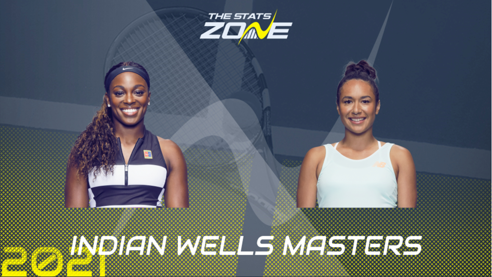 2021 Indian Wells Masters First Round – Sloane Stephens vs Heather