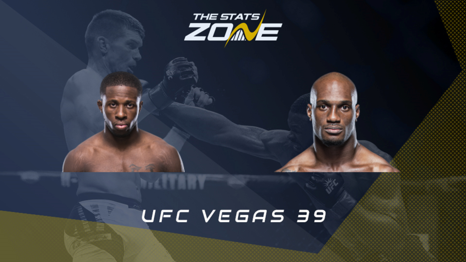 Mma Preview Randy Brown Vs Jared Gooden At Ufc Vegas 39 The Stats Zone