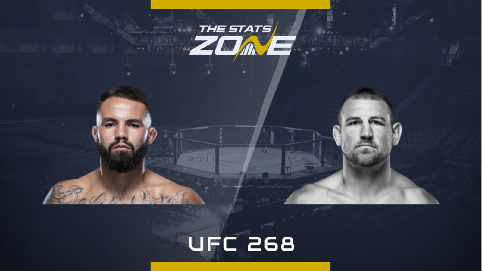 MMA Preview John Allan vs Dustin Jacoby at UFC 268 The Stats Zone