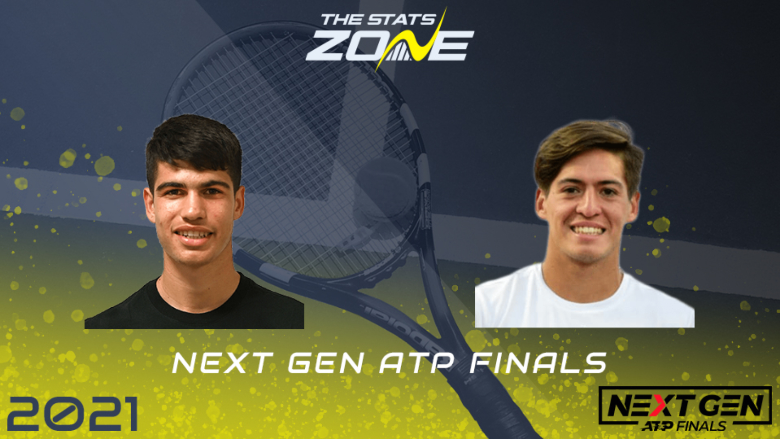 2021 Next Gen ATP Finals Semi-Final – Carlos Alcaraz vs Sebastian Baez Preview & Prediction