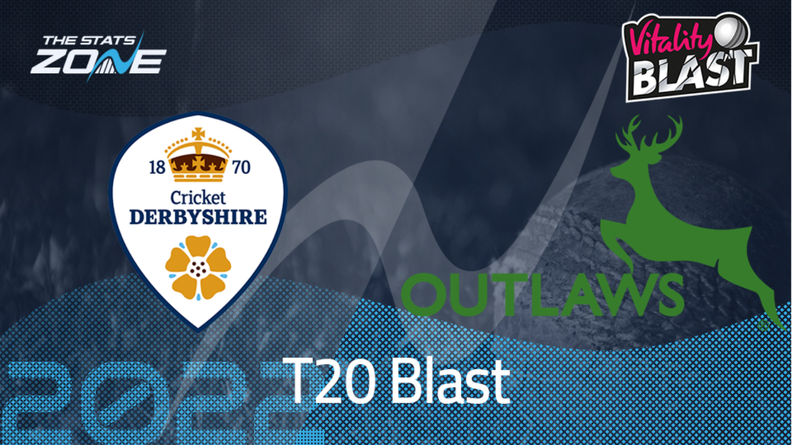 Derbyshire Falcons vs Notts Outlaws – Group Stage – Preview & Prediction | 2022 T20 Blast